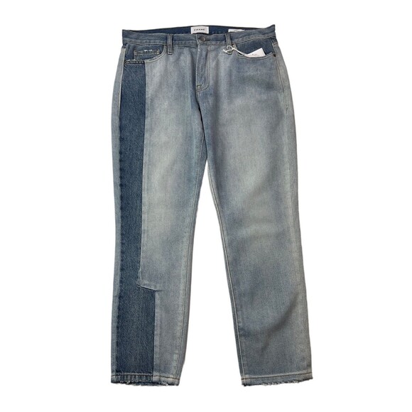 Frame Womens Size 29 Denim Le Garcon Unmatched Straight Jeans 34"Wx27"Ins. NEW - Picture 2 of 12